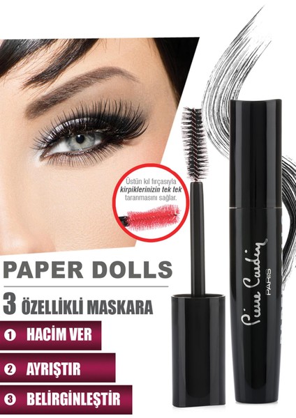 Paper Dolls High Definition 3 Özellikli Mascara