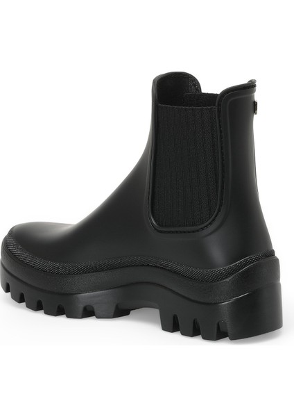 W10280 Soul Black Siyah Kadın Yağmur Botu modelleri