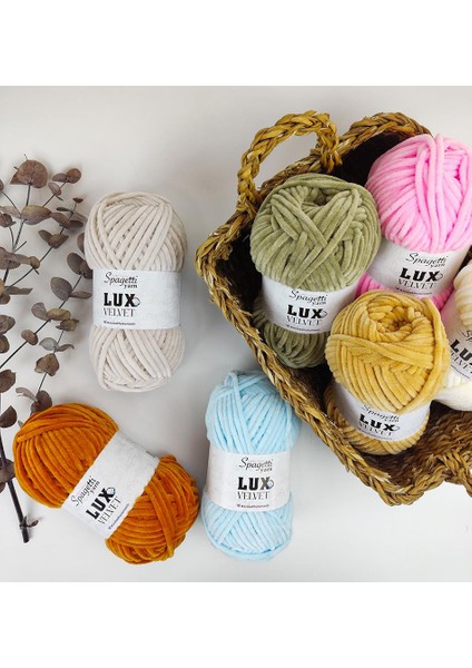 Lux Velvet Bebe Mavi Kadife El Örgü Ipliği fiyatları