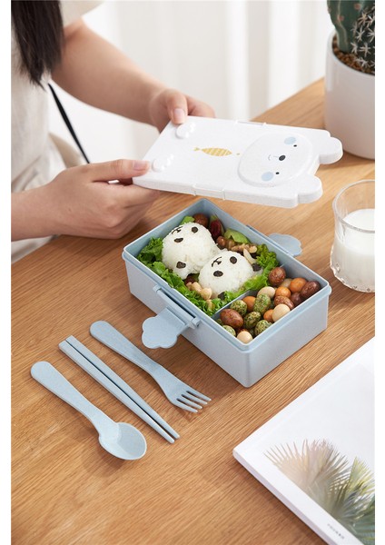 Pembe Tavşan Çocuk Hafif Öğle Yemeği Kutusu (Yurt Dışından) modelleri