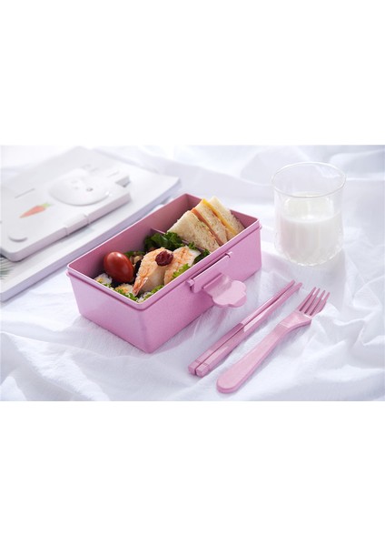 Pembe Tavşan Çocuk Hafif Öğle Yemeği Kutusu (Yurt Dışından) fırsatları