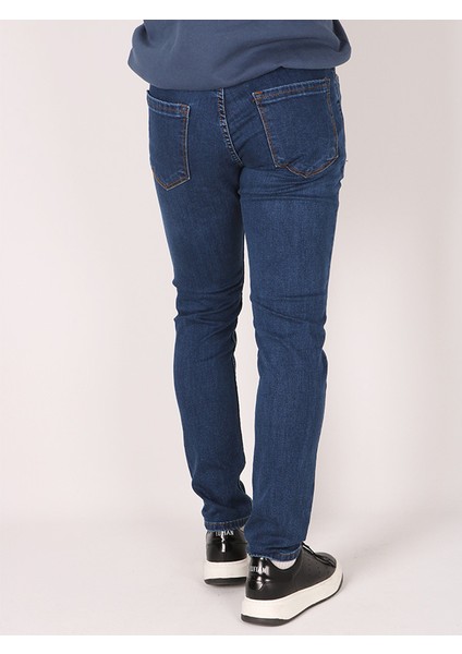 Erkek Lacivert Kot Pantolon fırsatları