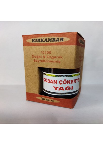 Çoban Çökerten Yağı 20 cc