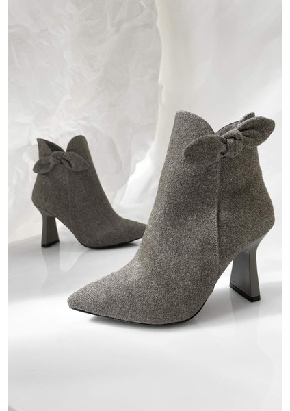 Brıty Fiyonk Detaylı Bilekte Biten Fermuarlı Süet Bot fiyatları