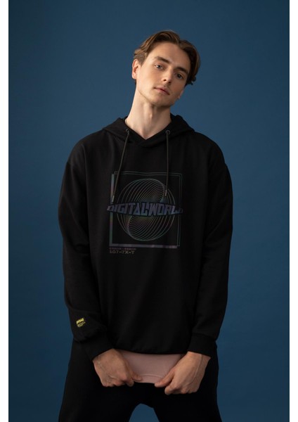 Coool Boxy Fit Kapüşonlu Sweatshirt X9422AZ22AU modelleri