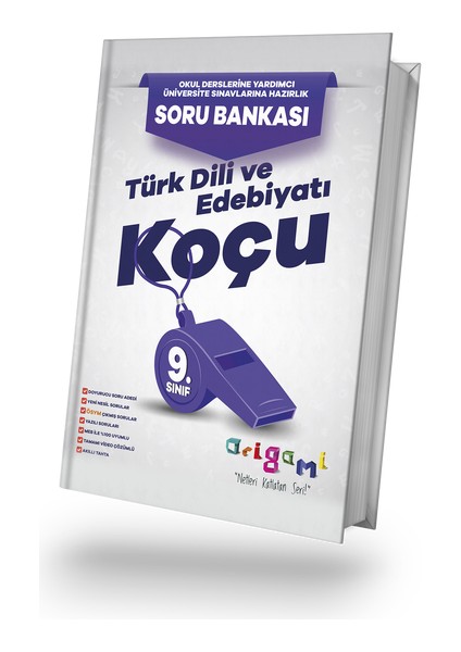 Origami 9. Sınıf Türk Dili ve Edeb. Soru Bankası (Ciltli)