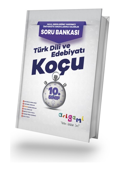 Tammat Yayınları Origami 10. Sınıf Türk Dili ve Edebiyatı Soru Bankası (Ciltli)