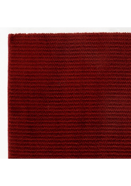 Pera 1001 Bordo Hav Vermez Kolay Temizlenir Yumuşak Dokulu Modern Kesme Halı