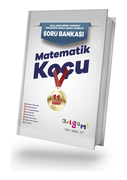 Tammat Yayınları Origami 11. Sınıf Matematik Soru Bankası (Ciltli)