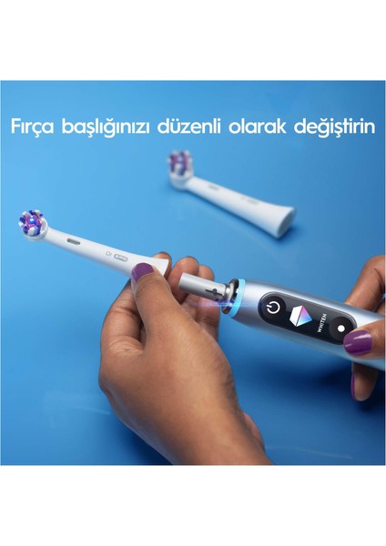 iO Radiant White Beyaz Diş Fırçası Yedek Başlığı 4 Adet