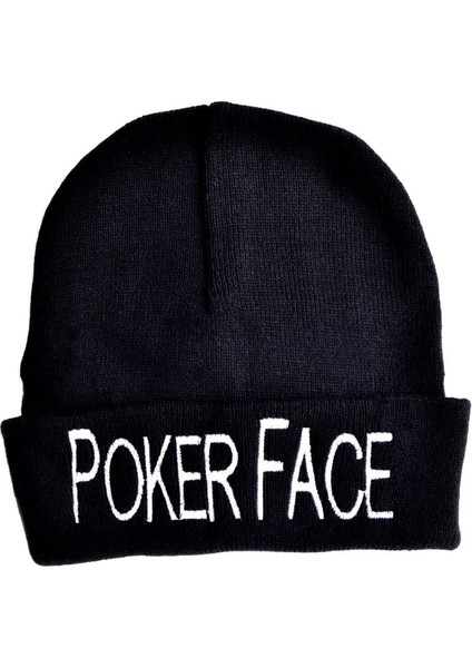 Poker Face Siyah Bere