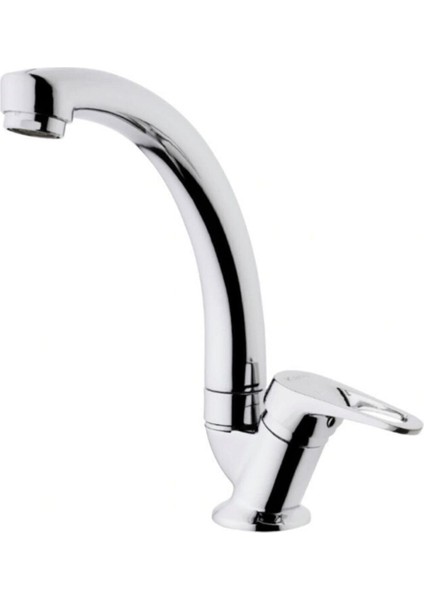 Çift Su Girişli Mix Lavabo Bataryası Aç-Kapa
