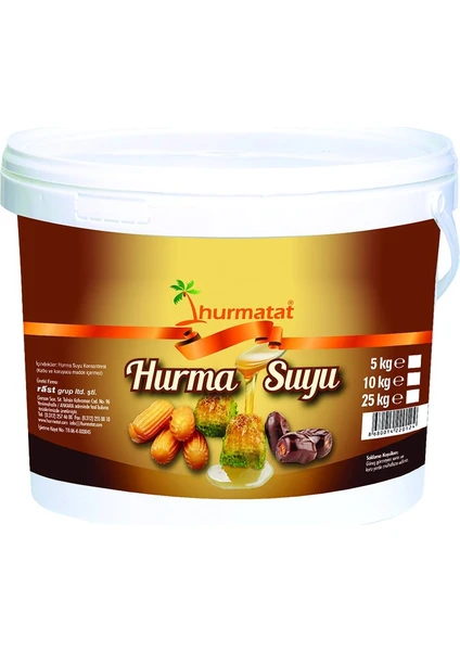 Hurma Suyu  5kg