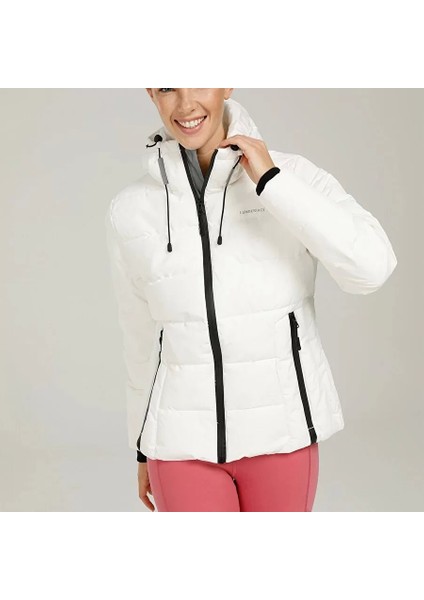 SN31 Apreski Coat Bayan Mont - Beyaz