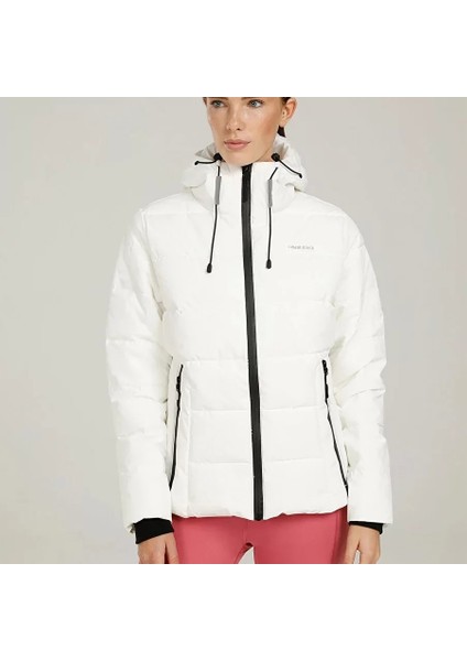 SN31 Apreski Coat Bayan Mont - Beyaz modelleri