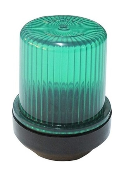 Küçük Tepe Lambası Yeşil Ampullü 12V