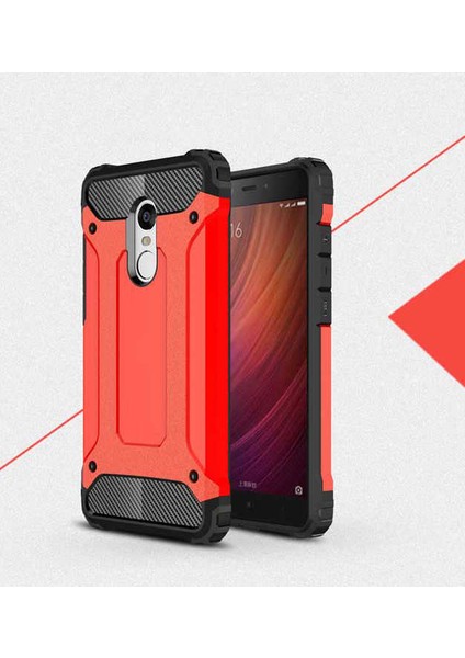 Xiaomi Redmi 5 Plus Kılı Military Armor Köşe Korumalı Çift Katmanlı Darbe Emici Crash Silikon Kapak