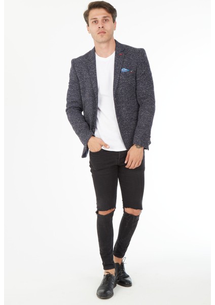 5113 Dar Kalıp Karyağdı Desen Erkek Ceket fiyatları