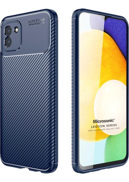 Samsung Galaxy A03 Kılıf Legion Series Lacivert