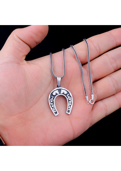 925 Ayar Gümüş At Nalı Model Yüzük fırsatları