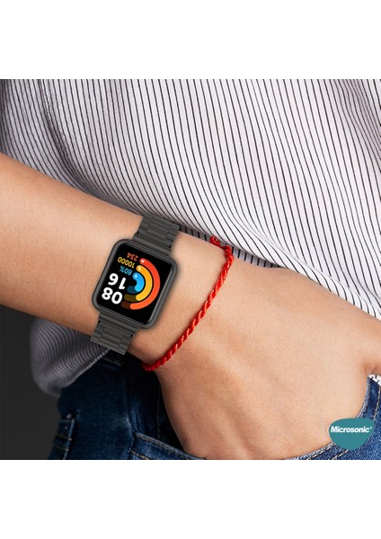 Xiaomi Redmi Watch 2 Lite Metal Stainless Steel Kordon Gold modelleri