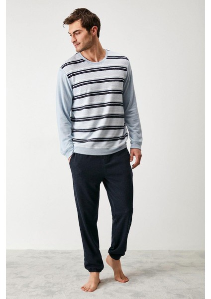 Natuica Erkek Uzun Kollu Pijama Takımı 425