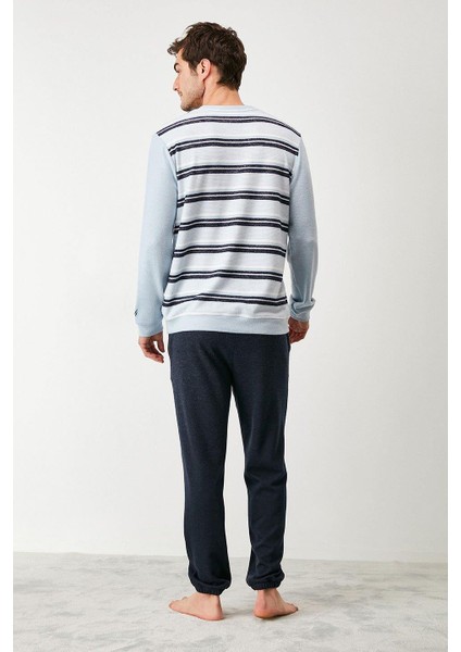 Natuica Erkek Uzun Kollu Pijama Takımı 425 modelleri