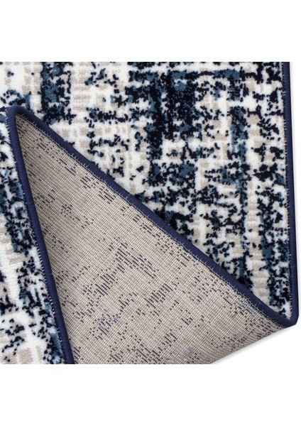Desen 1055 Dokuma Taban Lacivert Vizon Kesme Yolluk Halı 160 x 150 cm fiyatları