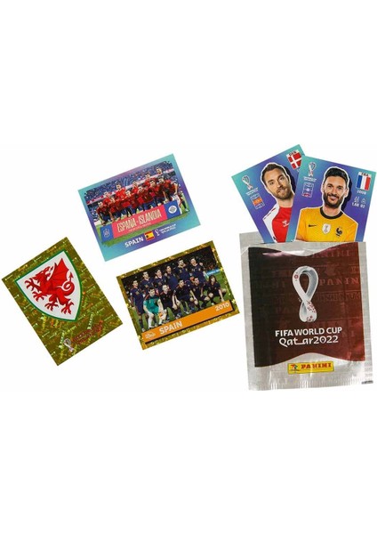 FIFA World Cup Katar 2022 Başlangıç Paketi Albüm Hediyeli 10 adet Çıkartma indirimleri