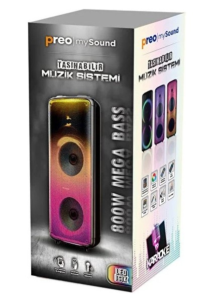 PM500 500W Taşınabilir Müzik Sistemi fiyatları