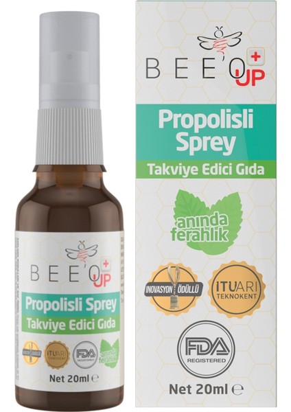 Bee'o Up Propolisli Boğaz Spreyi