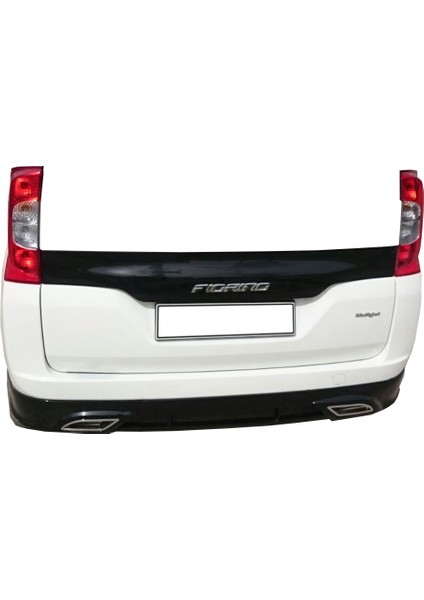 (Boyasız) Fiat Fiorino Çift Egzoz Arka Karlık 2008 ve Sonrası Uyumlu