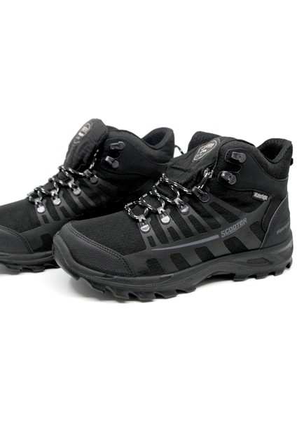 5551 Unisexs Siyah Bağcıklı Su Geçirmez Watertight Bot indirimleri