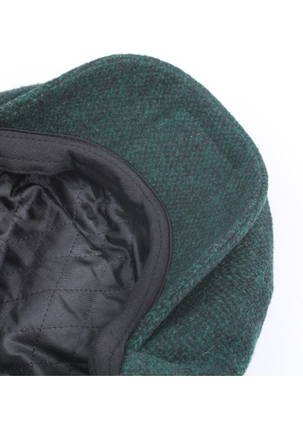 Kasket Model Kaşe Şapka Yeşil CAPKSKTR04