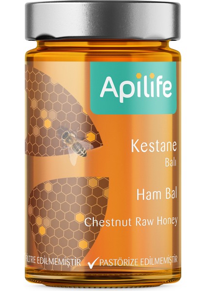 Apilife Kestane Balı 450 gr