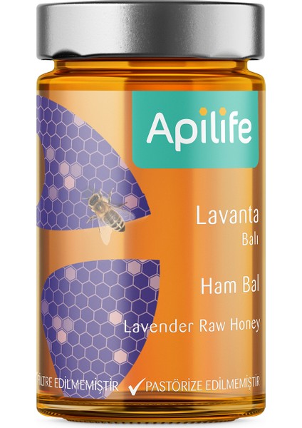 Apilife Lavanta Balı 450 gr