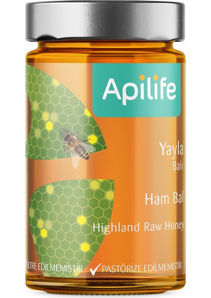 Apilife Yayla Balı 450 gr