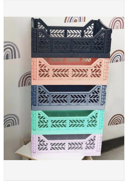 Aykasa 403014 Midibox Cobalt Katlanabilir Kasa