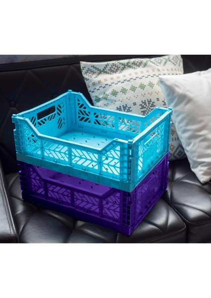 Aykasa 403014 Midibox Violet Katlanabilir Kasa