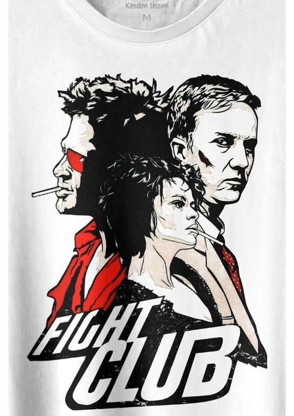 Fight Club Film Marla Tyler Durden Baskılı Tişört T-Shirt fiyatları