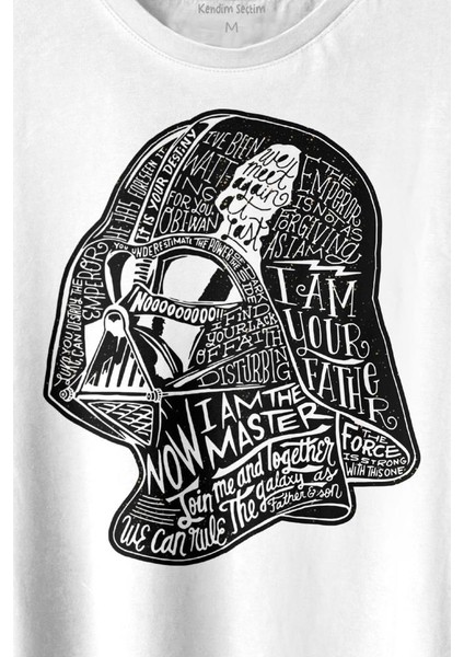 Star Wars Darth Vader Anakin Skywalker Baskılı Tişört T-Shirt fiyatları