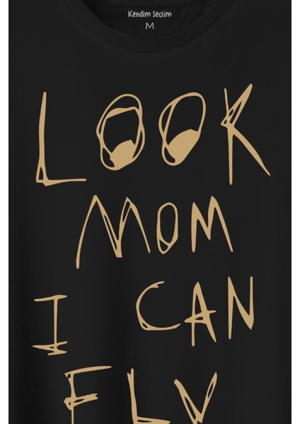 Look Mom I Can Fly Travis Scott Baskılı Tişört T-Shirt fiyatları