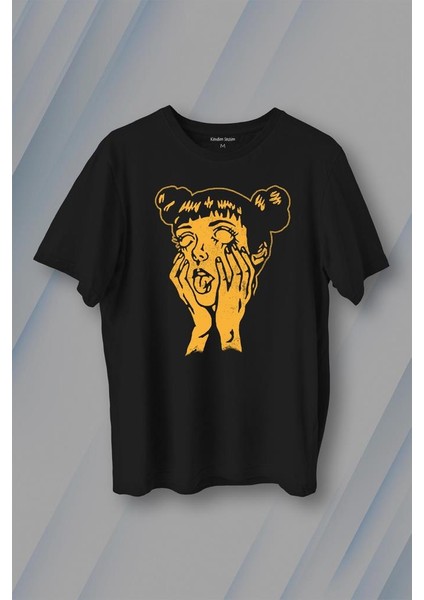 Psyco Manga Gothic Dark Baskılı Tişört T-Shirt
