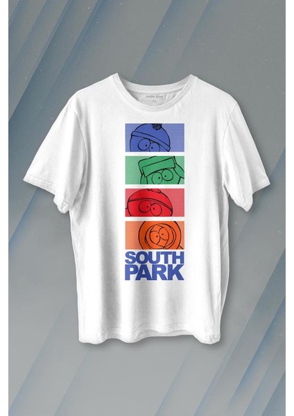 South Park Kenny Cartman Kyle Stan Dizi Film Baskılı Tişört T-Shirt