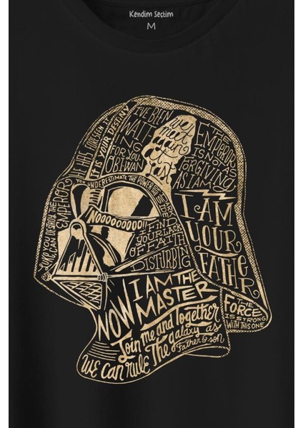 Star Wars Darth Vader Anakin Skywalker Baskılı Tişört T-Shirt fiyatları