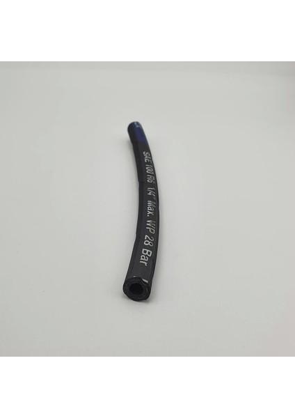 5/16" - R6 Iç Çap 8 mm Dış Çap 13.9 mm Tekstil Örgülü Hidrolik Hortum