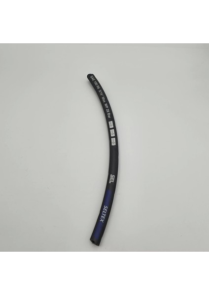 1/2" - R6 Iç Çap 12.7 mm Dış Çap 19 mm Tekstil Örgülü Hidrolik Hortum