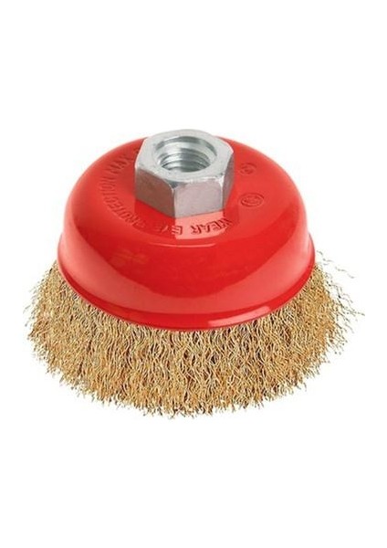 100 mm Saçaklı Çanak Fırça