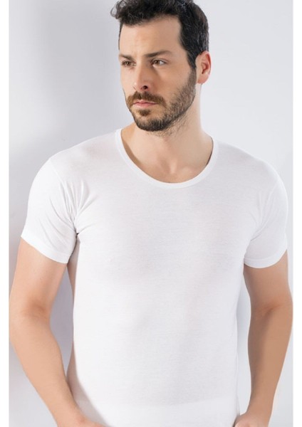 5'li Ekonomik Paket, %100 Pamuklu, Bisiklet Yaka, Erkek T-Shirt & Fanila 150