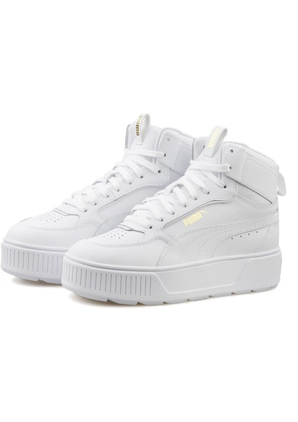 Karmen Rebelle Mid Kadın Beyaz Bilekli Sneaker